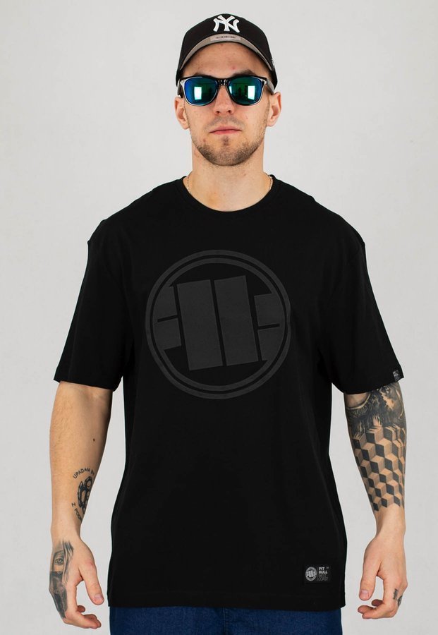 T-shirt Pit Bull One Tone Logo czarny