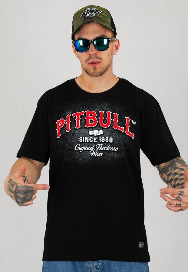 T-shirt Pit Bull PFFP czarny