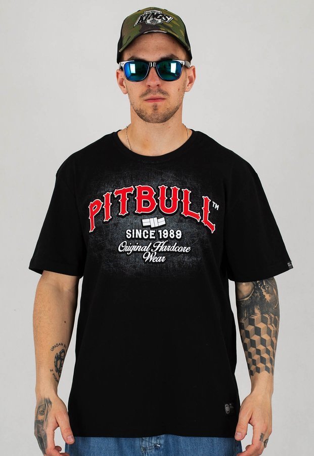 T-shirt Pit Bull PFFP czarny