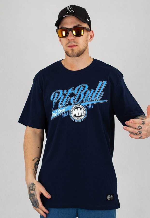 T-shirt Pit Bull San Diego III granatowy