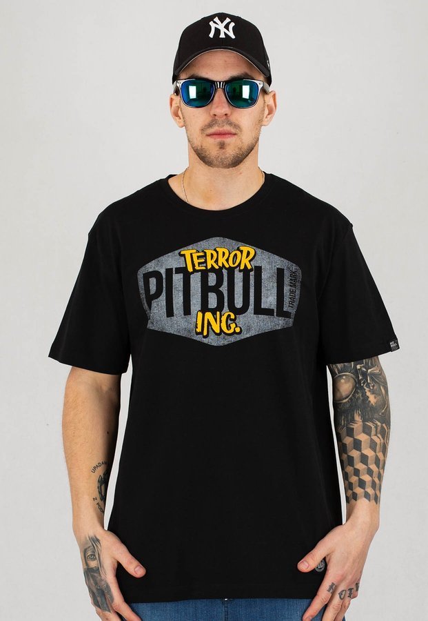 T-shirt Pit Bull Scare czarny