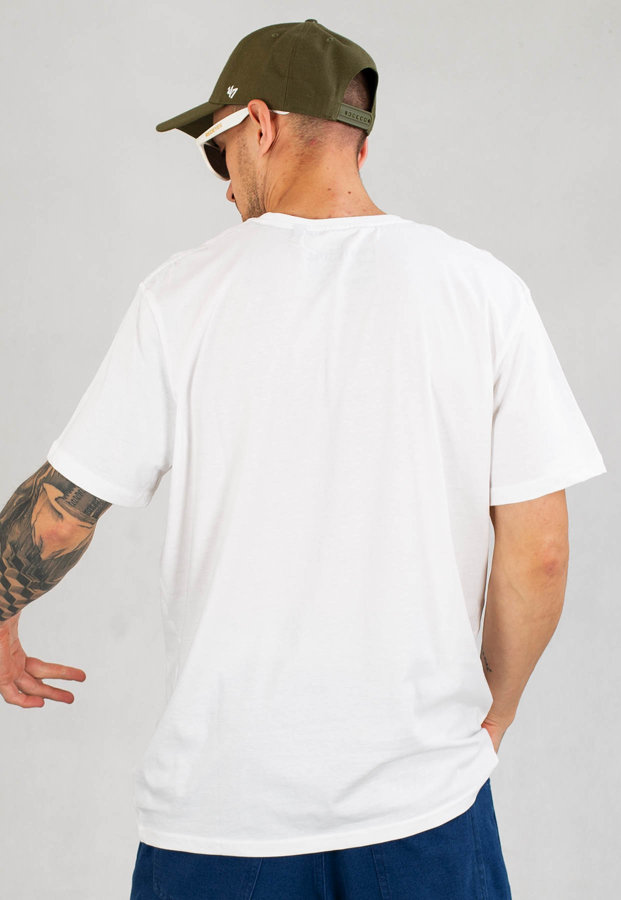 T-shirt Pit Bull Scratch biały