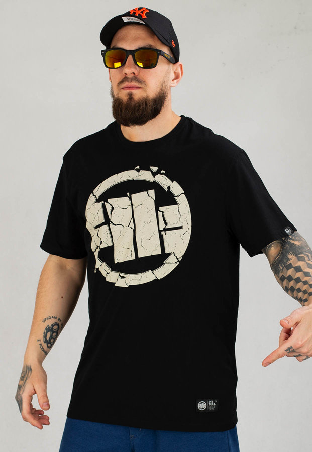 T-shirt Pit Bull Scratch czarny
