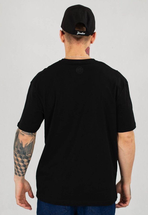 T-shirt Pit Bull Seascape czarny