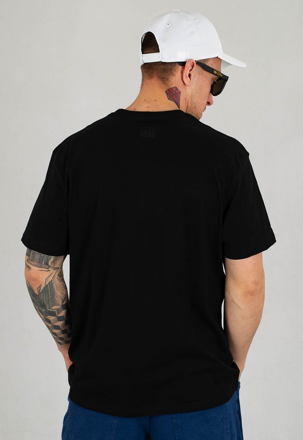 T-shirt Pit Bull Seascape czarny
