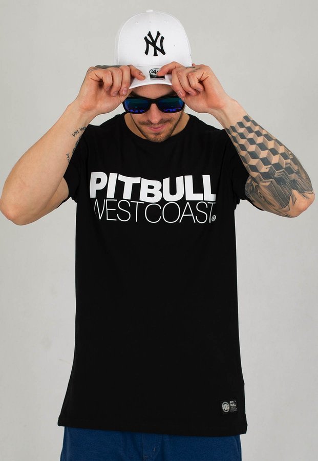 T-shirt Pit Bull Slim Fit TNT czarny