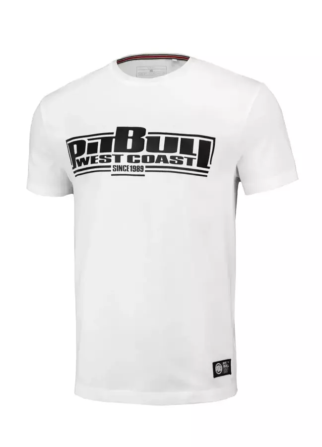 T-shirt Pit Bull Spandex 190 Classic Boxing biały