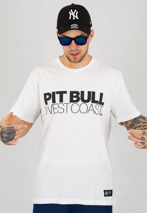 T-shirt Pit Bull TNT biały