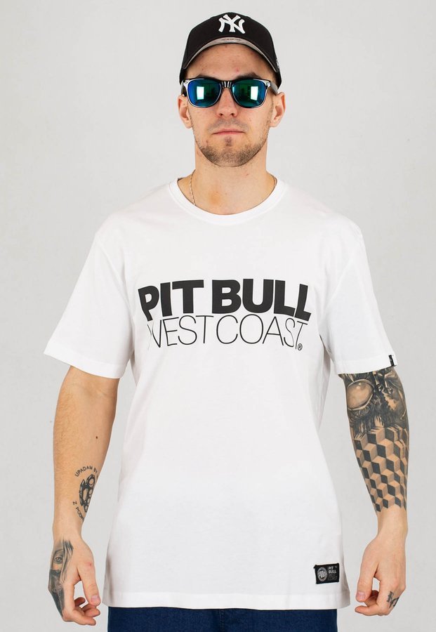 T-shirt Pit Bull TNT biały