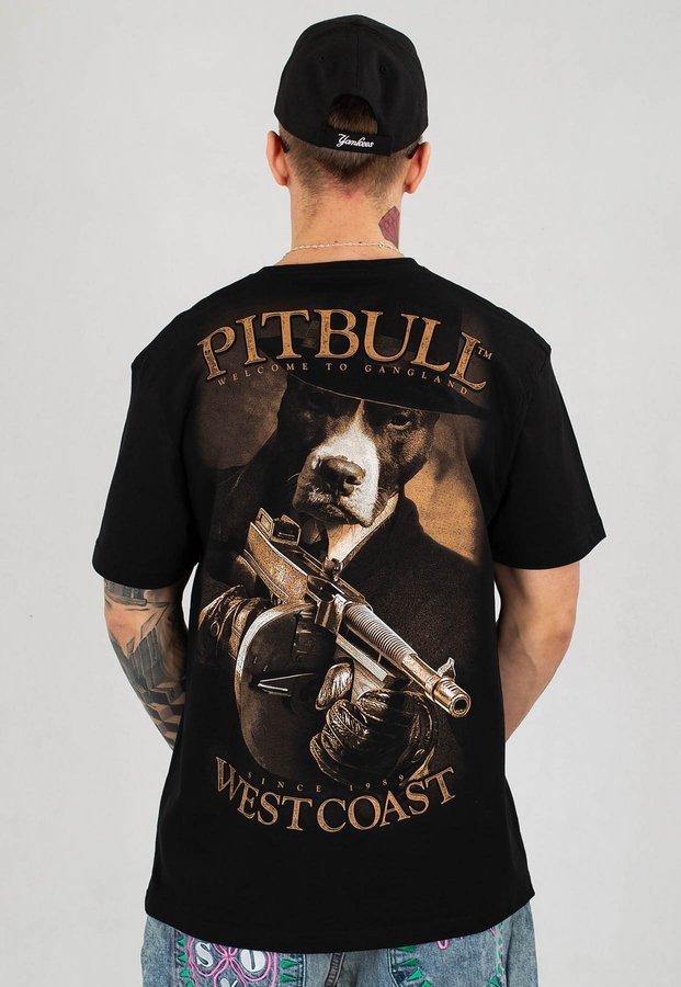 T-shirt Pit Bull Tommy czarny