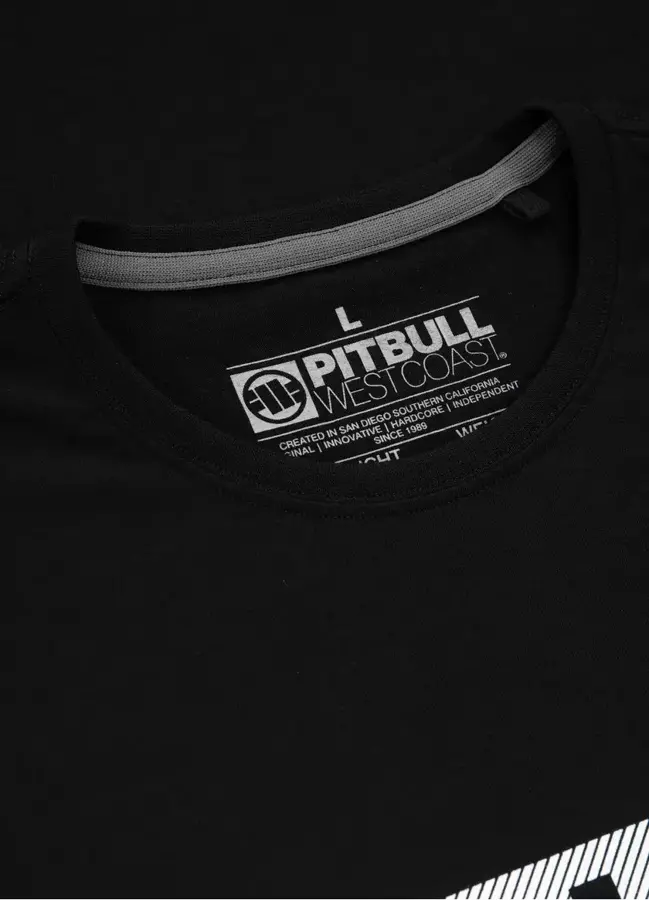 T-shirt Pit Bull Ultra Light 140 Hilltop czarny