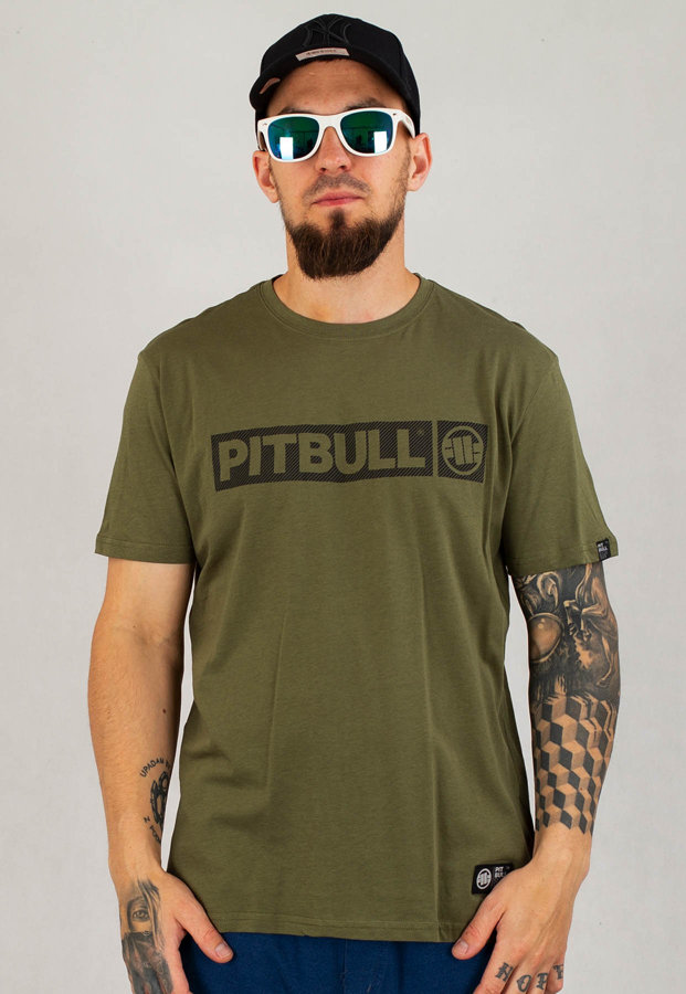 T-shirt Pit Bull Ultra Light 140 Hilltop oliwkowy