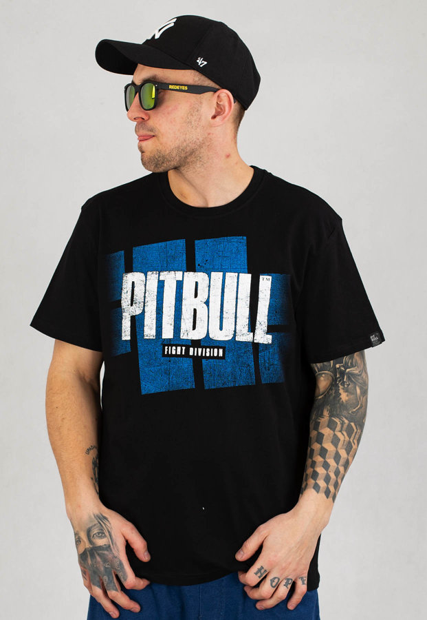 T-shirt Pit Bull Vale Tudo czarny