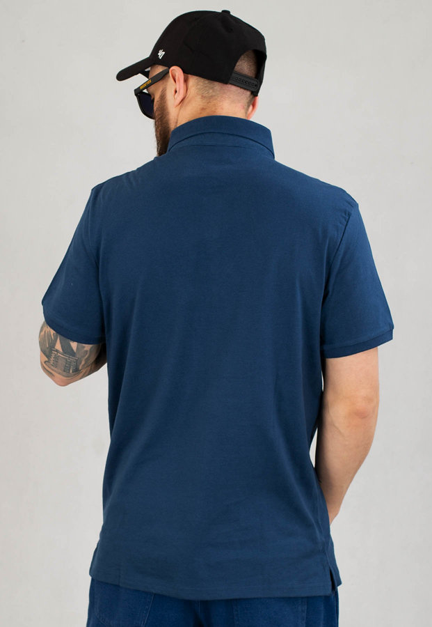 T-shirt Polo 4F M038 niebieski