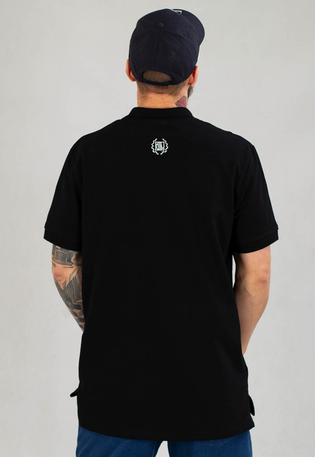 T-shirt Polo Diil Circle czarny