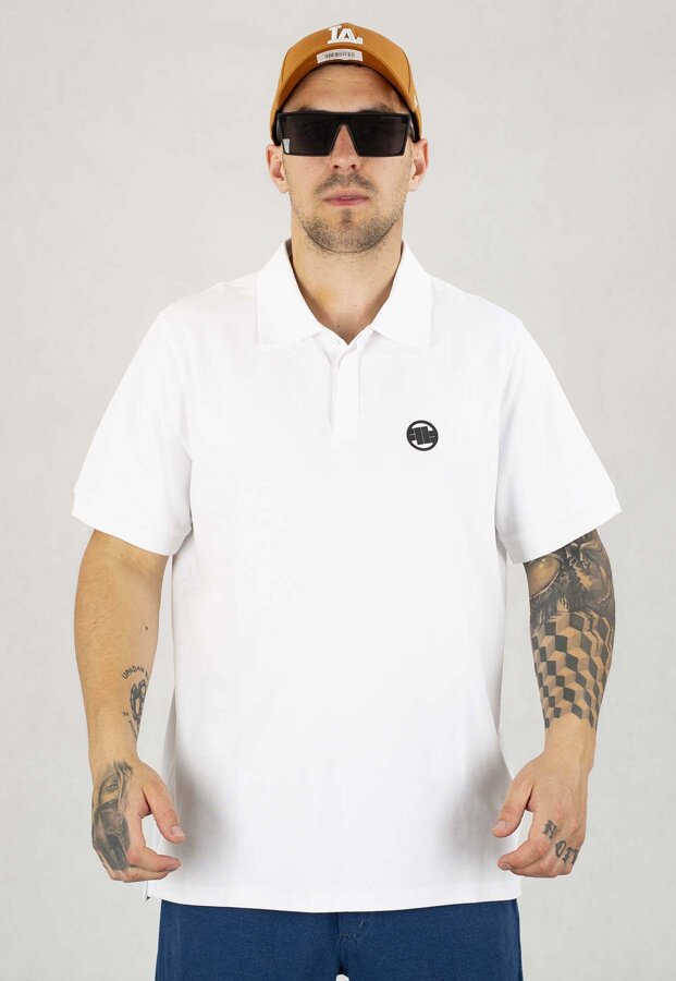 T-shirt Polo Pit Bull Pique Rockey biały