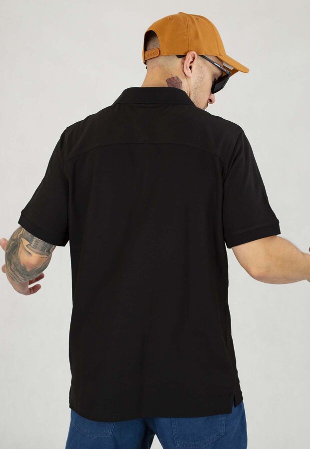 T-shirt Polo Pit Bull Pique Rockey czarny