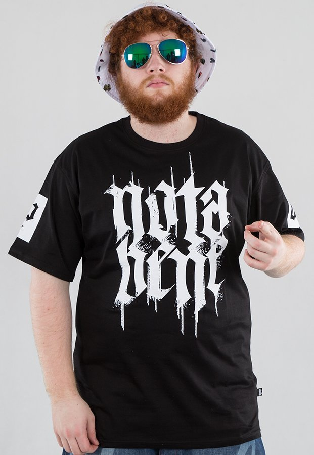 T-shirt Polska Wersja PW Notabene czarny