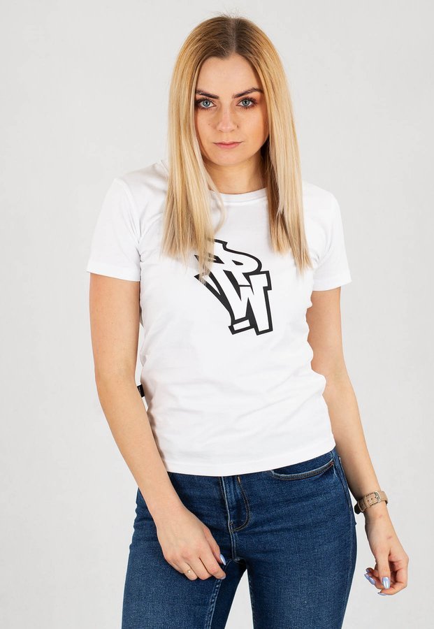 T-shirt Polska Wersja PW biały