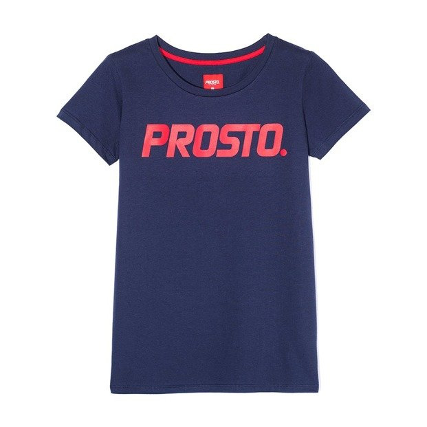 T-shirt Prosto Aero granatowy