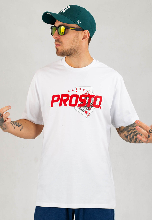 T-shirt Prosto Allin biały