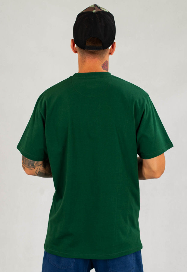 T-shirt Prosto Allin zielony