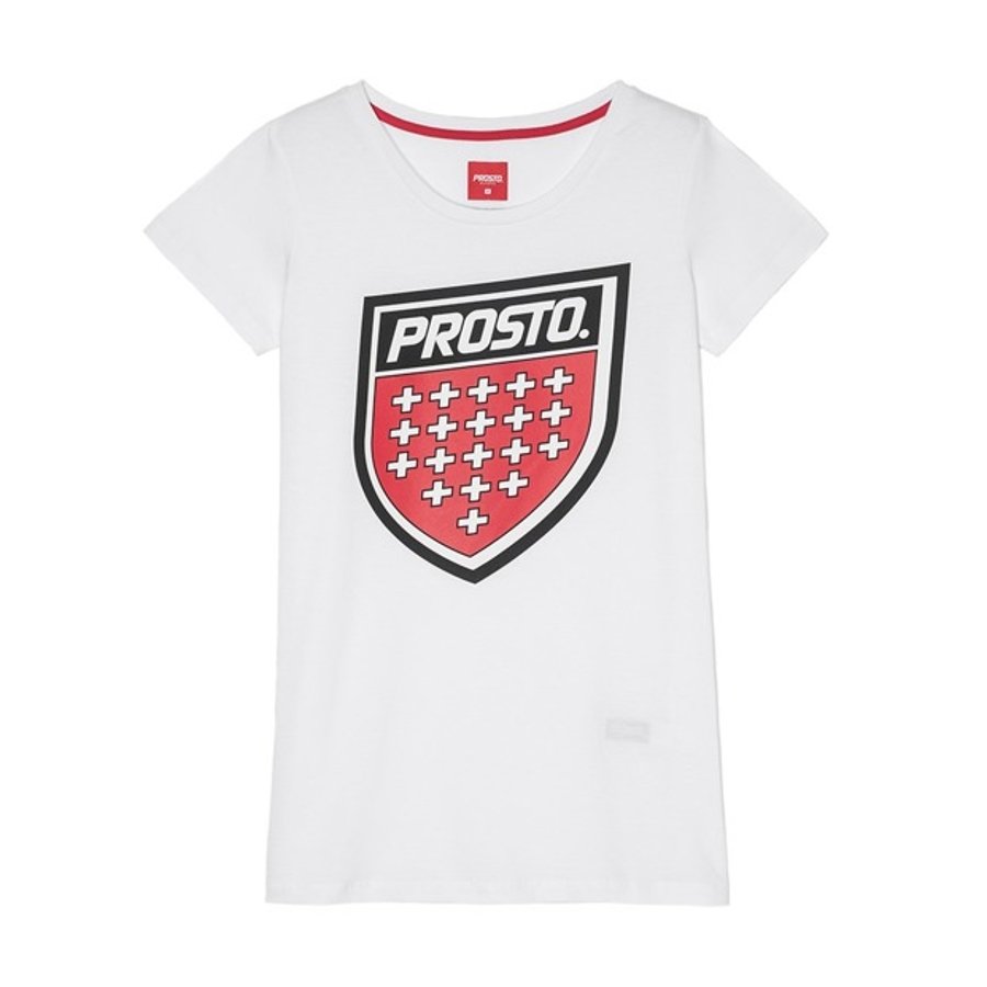T-shirt Prosto Assist biały