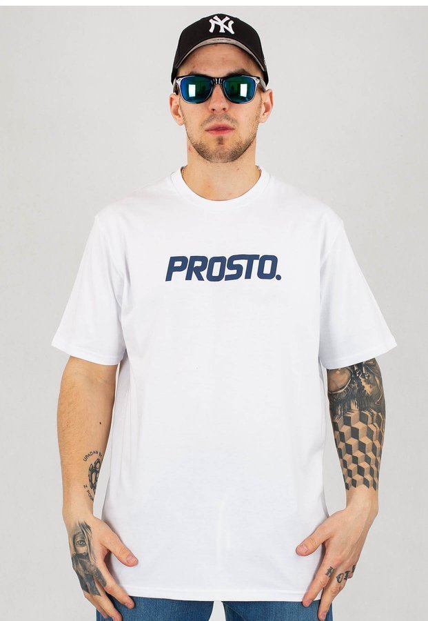 T-shirt Prosto Average biały