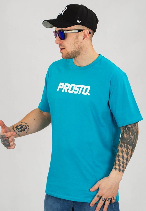 T-shirt Prosto Average niebieski