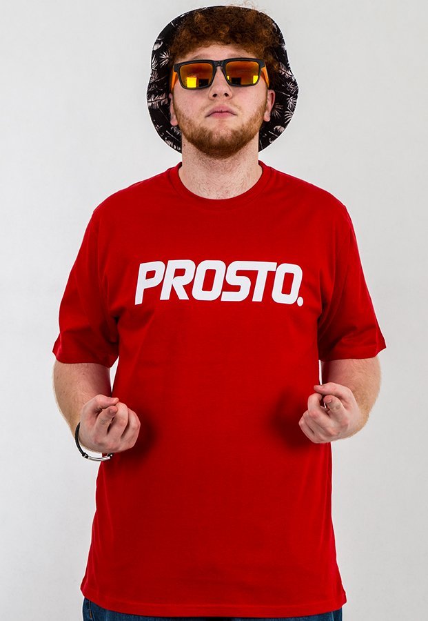T-shirt Prosto Basic 2 czerwony