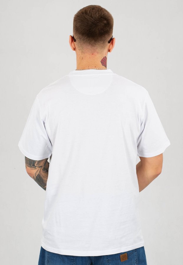 T-shirt Prosto Basic Gum biały