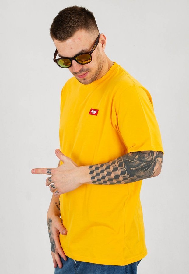 T-shirt Prosto Basic Gum żółty