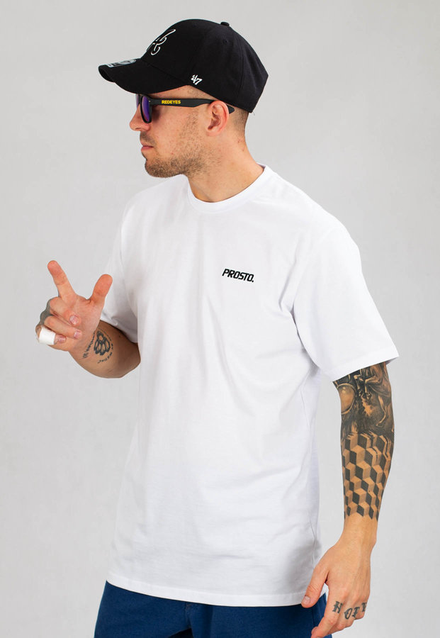 T-shirt Prosto Basick biały