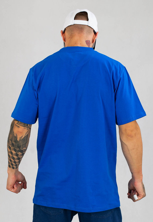 T-shirt Prosto Basick ciemno niebieski