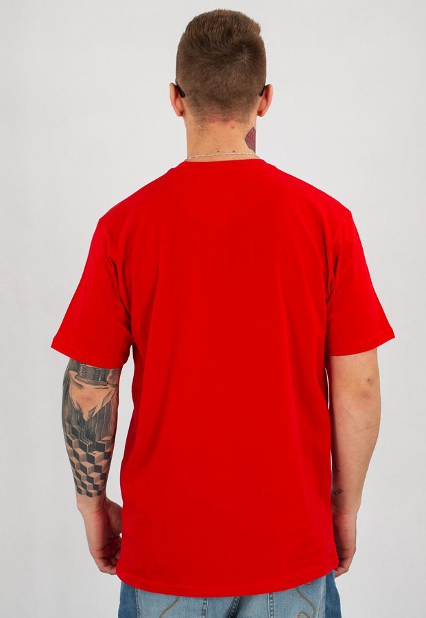 T-shirt Prosto Bias czerwony