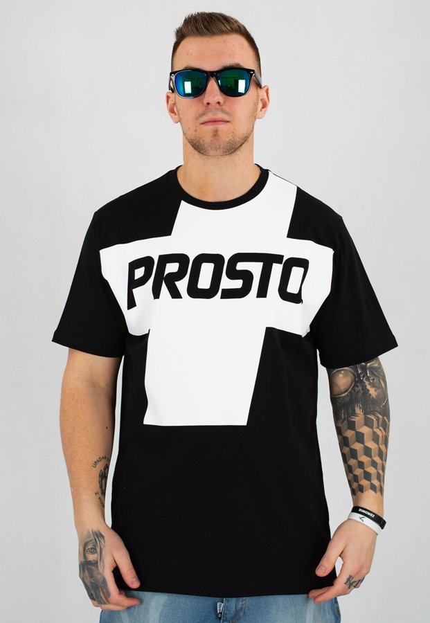 T-shirt Prosto Bigpluss czarny