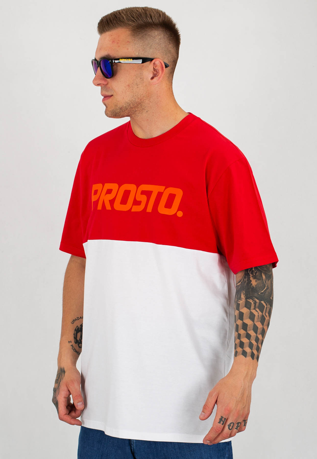 T-shirt Prosto Blow II czerwony