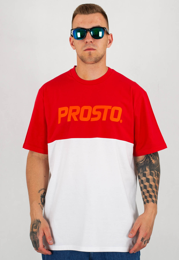 T-shirt Prosto Blow II czerwony