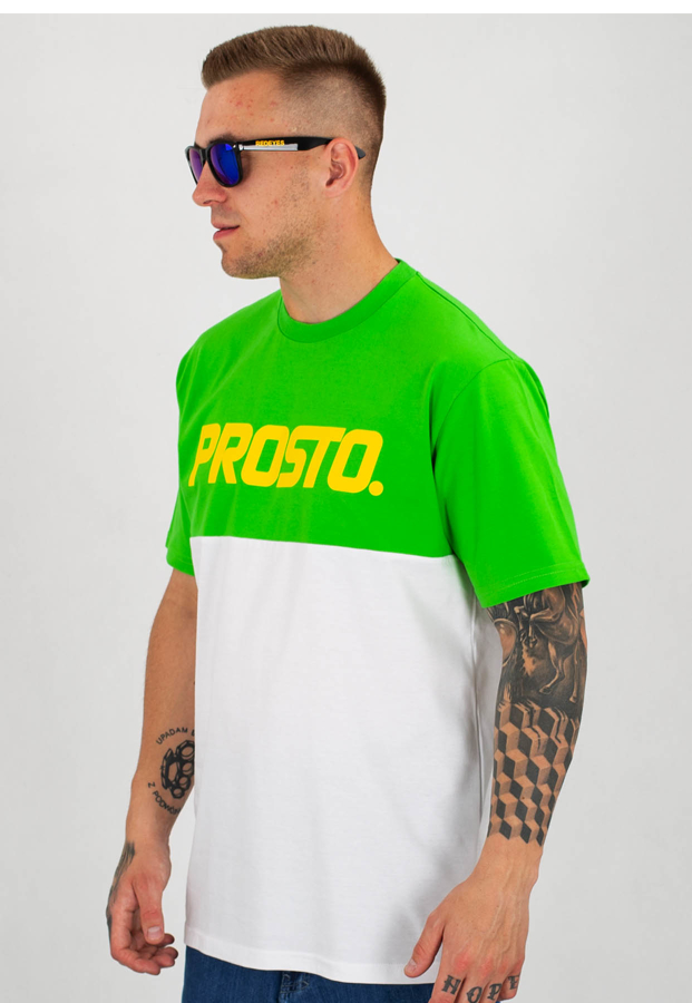 T-shirt Prosto Blow II zielona