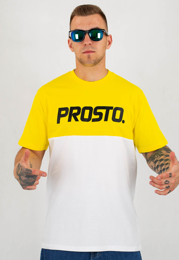 T-shirt Prosto Blow II żółty