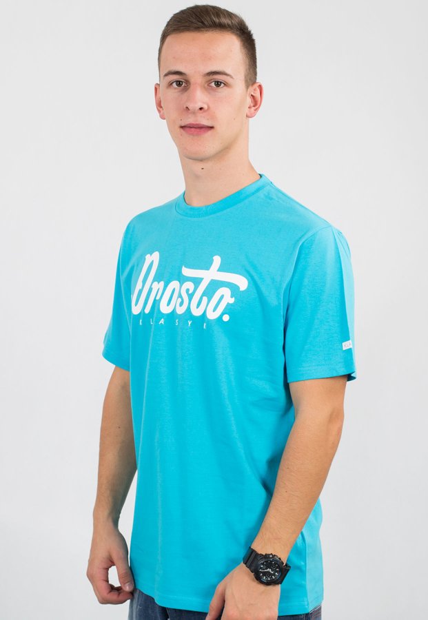 T-shirt Prosto Bow niebieski