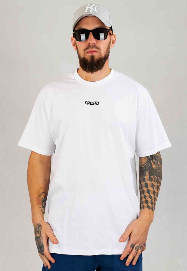 T-shirt Prosto Braver biały