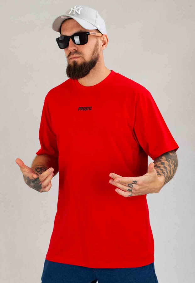 T-shirt Prosto Braver czerwony