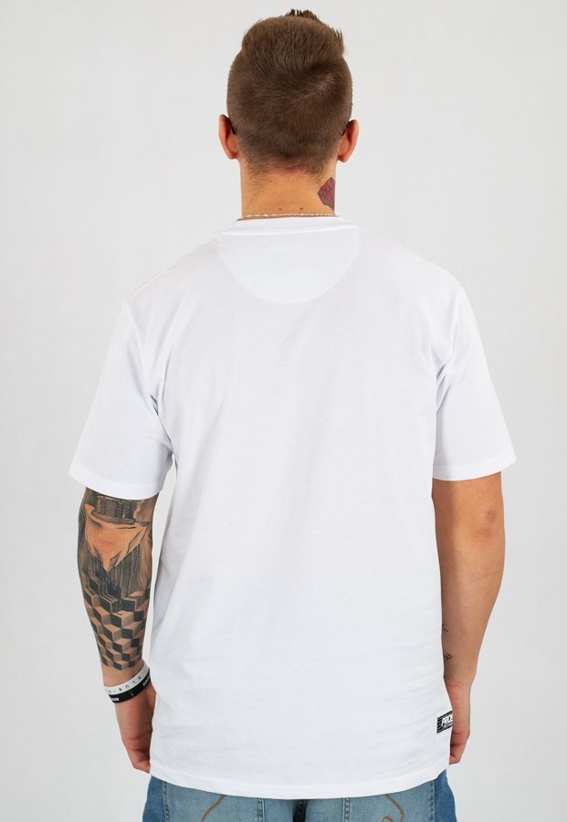 T-shirt Prosto Brick Logo biały