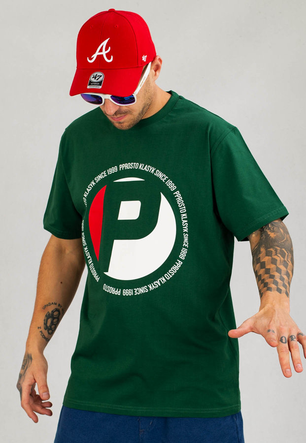 T-shirt Prosto Buttop zielony