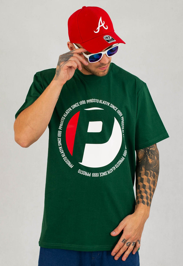 T-shirt Prosto Buttop zielony