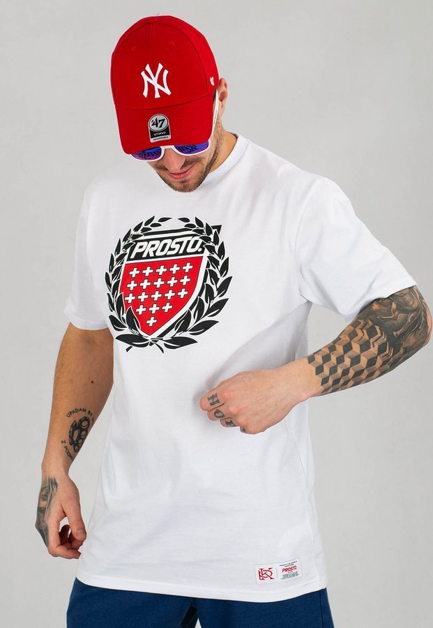 T-shirt Prosto Cesar biały