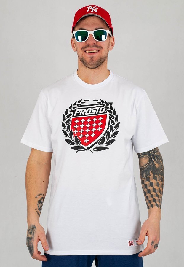 T-shirt Prosto Cesar biały