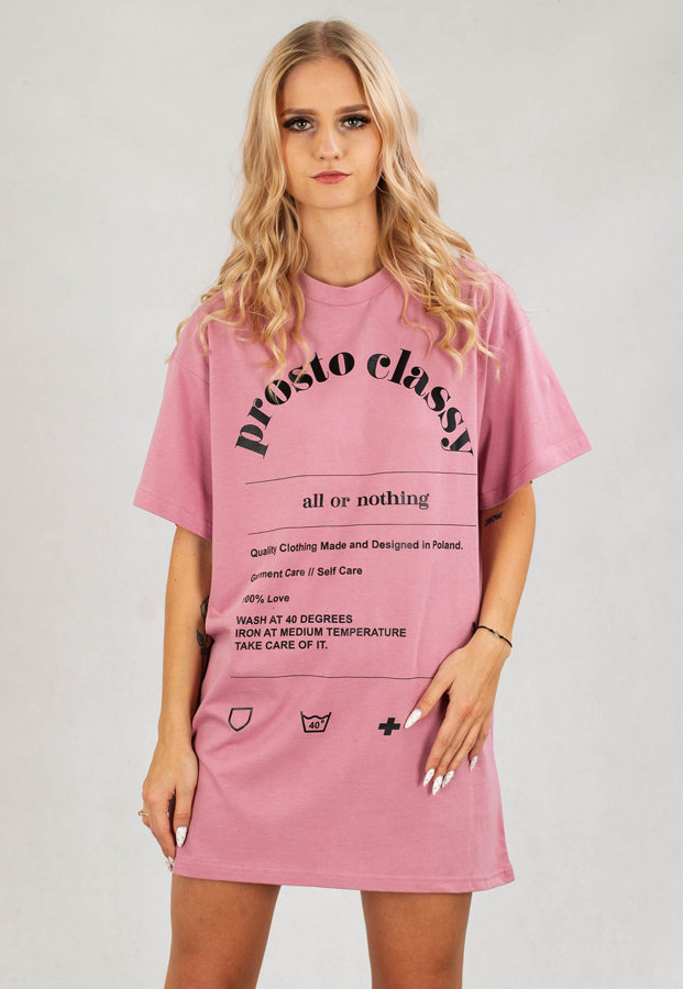 T-shirt Prosto Chero różowy