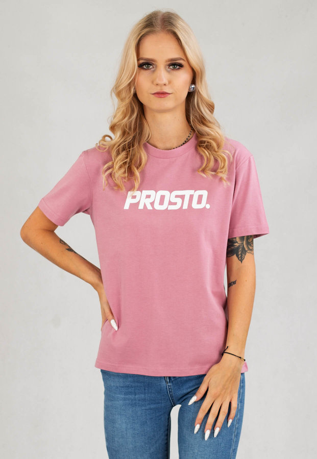 T-shirt Prosto Clasio różowy